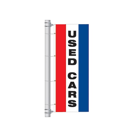 Cdd Vertical Everwave Slogan Drape Flags Double Face 351DB